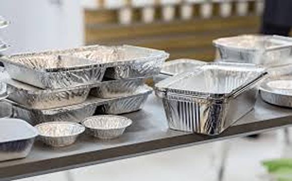 تصویر 4 از قیمت خرید ظرف یکبار مصرف آلومینیومی تک پرسی + فروش ویژه